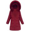 Fashion Winter Jackets Woman Long Parkas Hooded Faux Fur Collar Loose Thick Warm Women's Coats