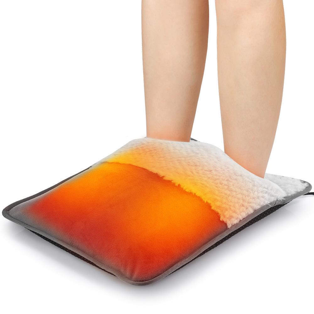 Scaldapiedi e Asciugapiedi Elettrico Multifunzione - Comfort Invernale in Peluche