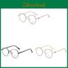 Round Frame Optical Glasses With Blue Light Blocking Pc Lenses For Women And Teens