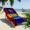 Barcelona 2D Flat Print Beach Towel, Large Soft Quick Dry Towel for Beach Camping SwimmingDSTJ0925188