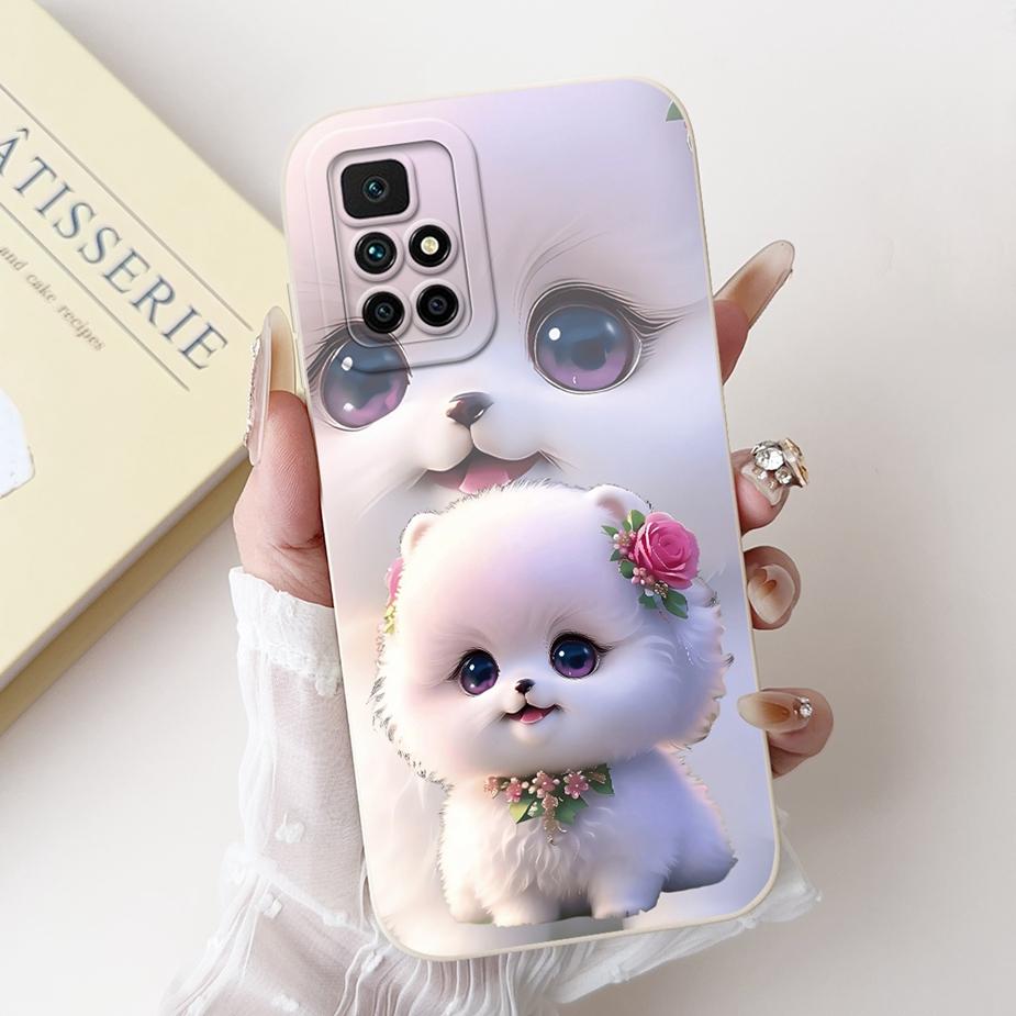 For Xiaomi Redmi 10 Case New Fashion Candy Painted Cover Soft TPU Phone Case For Redmi 10 Prime Redmi10 2022 Fundas 6.5'' Bumper