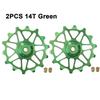 2 szt. 12T 14T Rowerowe Łożysko Ceramiczne Kółko Przerzutki Tylnej Rolka Prowadząca Napinacz Do SHIMANO SRAM DEORE GX Kółko Napinające Części Rowerowe