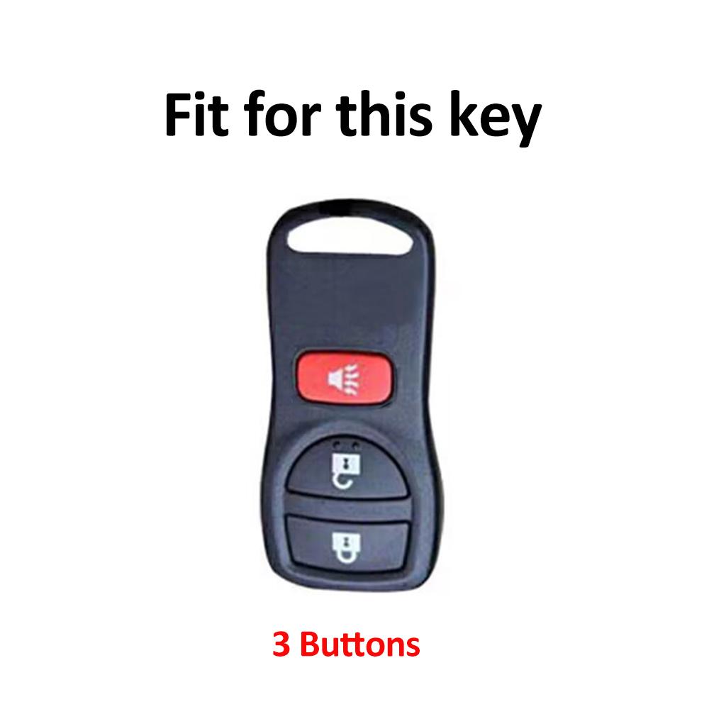 Auto Shell Fob Car Key Cover Case For Nissan Maxima Tiida Sentra X-Trail T30 Altima Frontier Armada For Infiniti Qx56 Ja60 Fx35