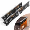Cover Set for Hob Panels, Adjustable Length between Worktop And Kitchen Tap