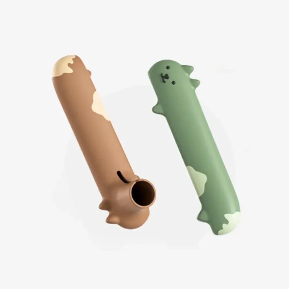 Cute Silicone Door Knob Cover Cat Shape Cold-proof Door Handle Cover Anti-collision Protective Pad Home