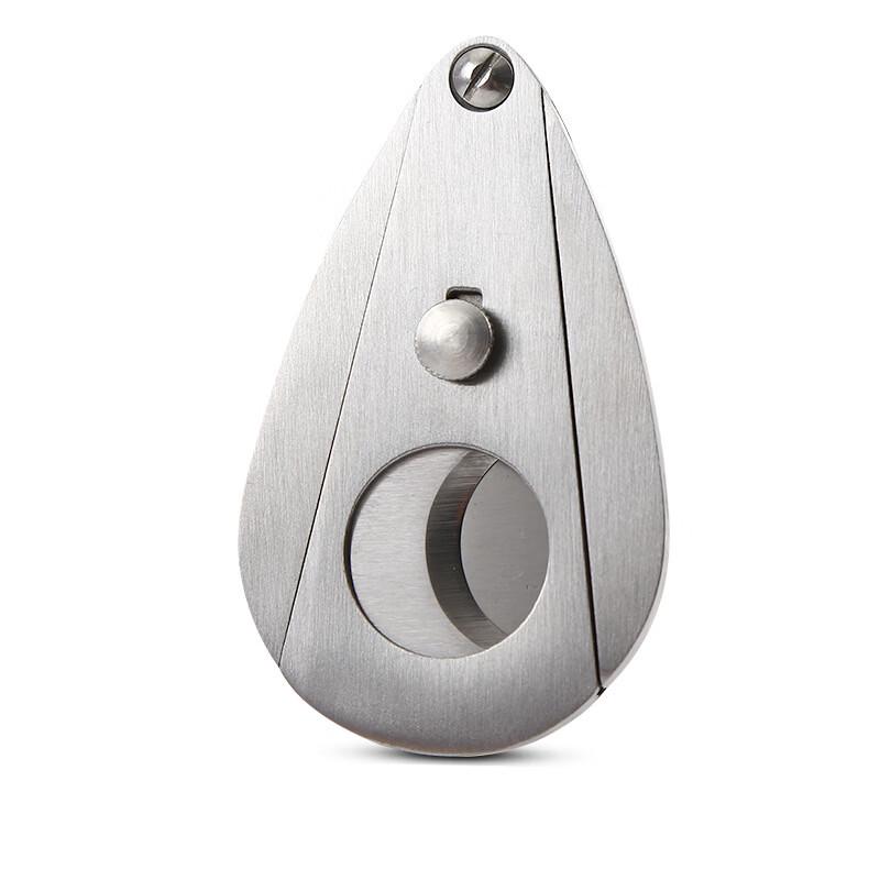 Portable Double-Edge Metal Cigar Cutter
