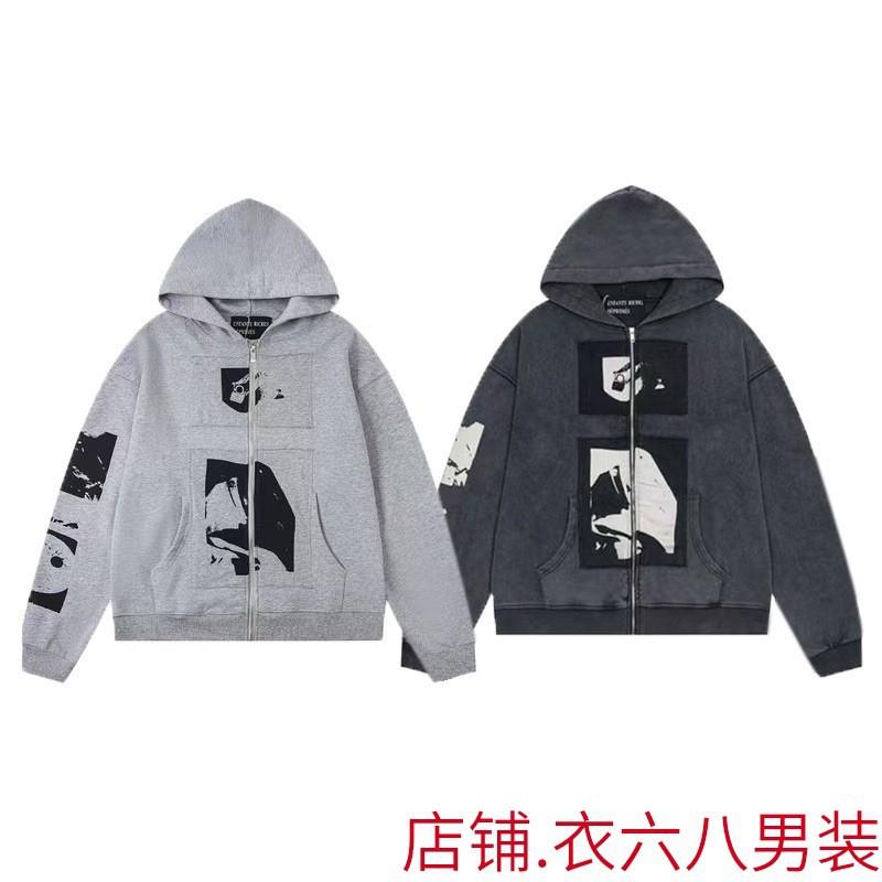 2025 Unisex Oversized Hooded Sweatshirt With Vintage Character Print Loose Fit Streetwear Casual Top