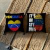 Venezuela Pride Print Cushion Cover Fabric Soft Furnishing,Pillowcase, Cushion Cover, Sofa Pillow, Home Decoration