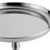 Mirror-Polished Dessert Stand Circular Base Stainless Steel