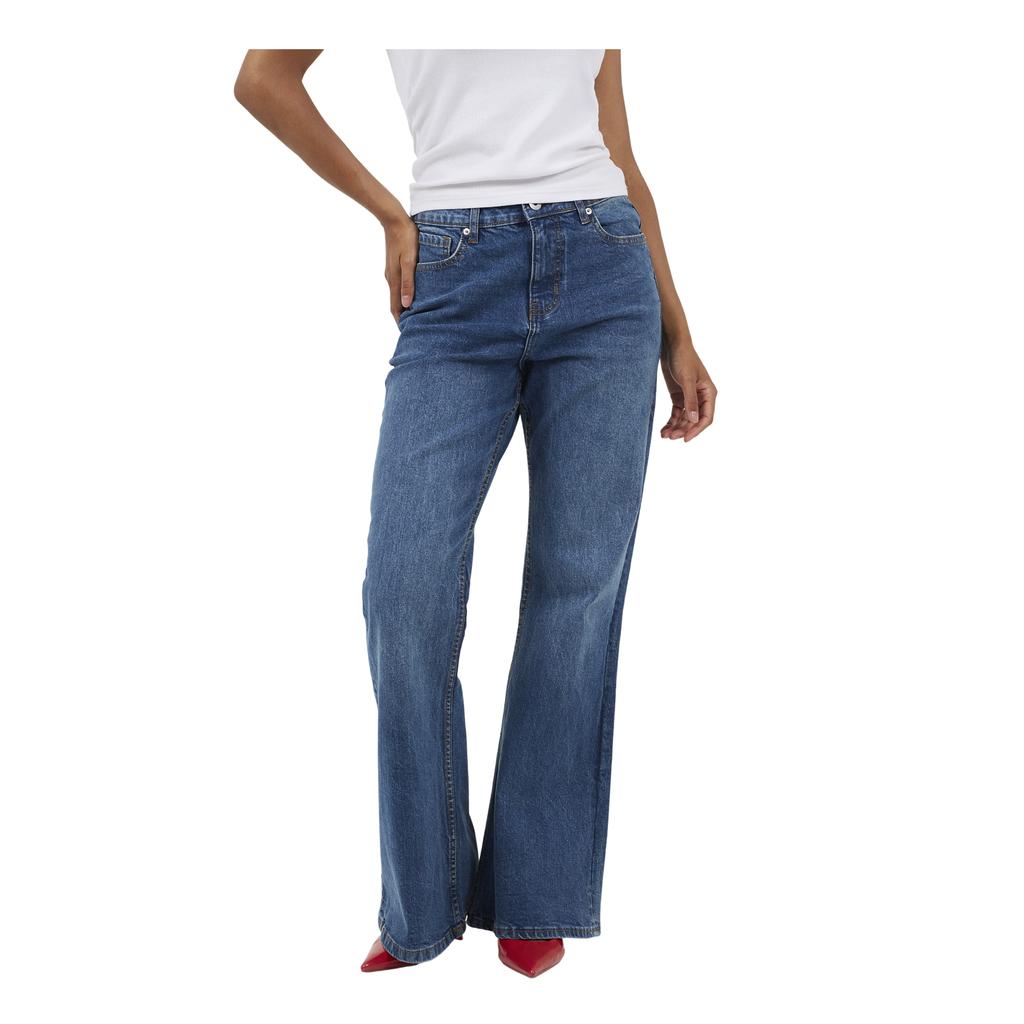 Brave Soul Womens/Ladies Flared Mid Rise Jeans