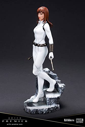 ARTFX PREMIER MARVEL UNIVERSE Black Widow White Costume Edition 1/10 Scale PVC Pre-painted Easy-to-Assembly Figure MK366
