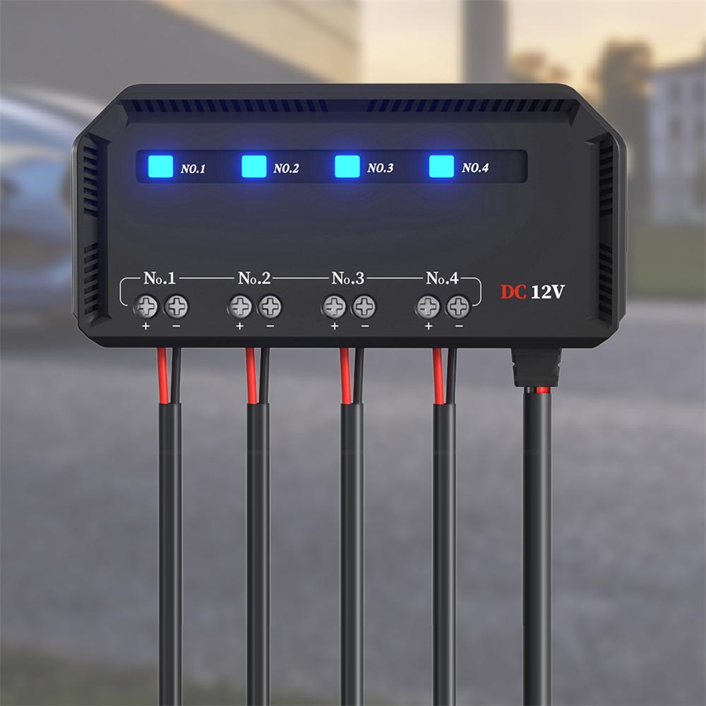 1x 12V LED Indicator Light Universal Morcycle Fuse Holder Box Battery Protection