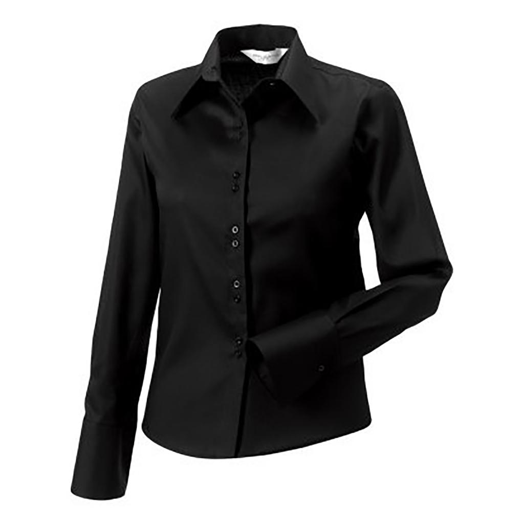 Russell Ladies/Womens Collection Long Sleeve Ultimate Non-Iron Shirt