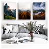 canvas prints river picture for living room road wall art painting no framed postres decor nordic style poster Mountain forest