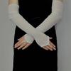 Elegant Gloves Bridal Sleeves Half Finger Cool Gloves for Proms Concert Evening Banquet Accessory Short Gloves