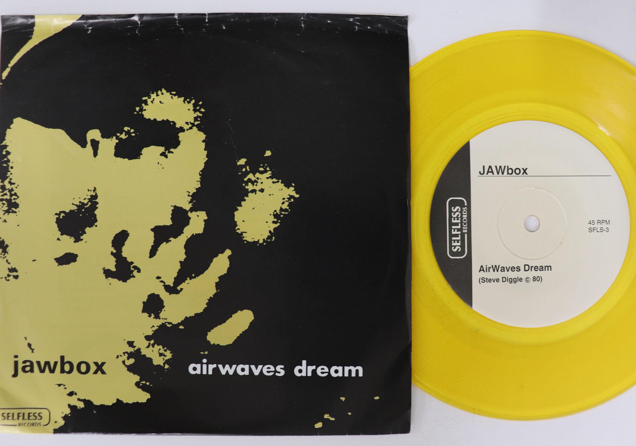 

7inch Record JAWBOX - Airwaves Dream SFLS3 SELFLESS Non Japan Rock Used