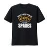 Spades T Shirt King Of Playing Card Game Party Player Partners Deck Cards vintage Washed Soft Versatile designer clothes