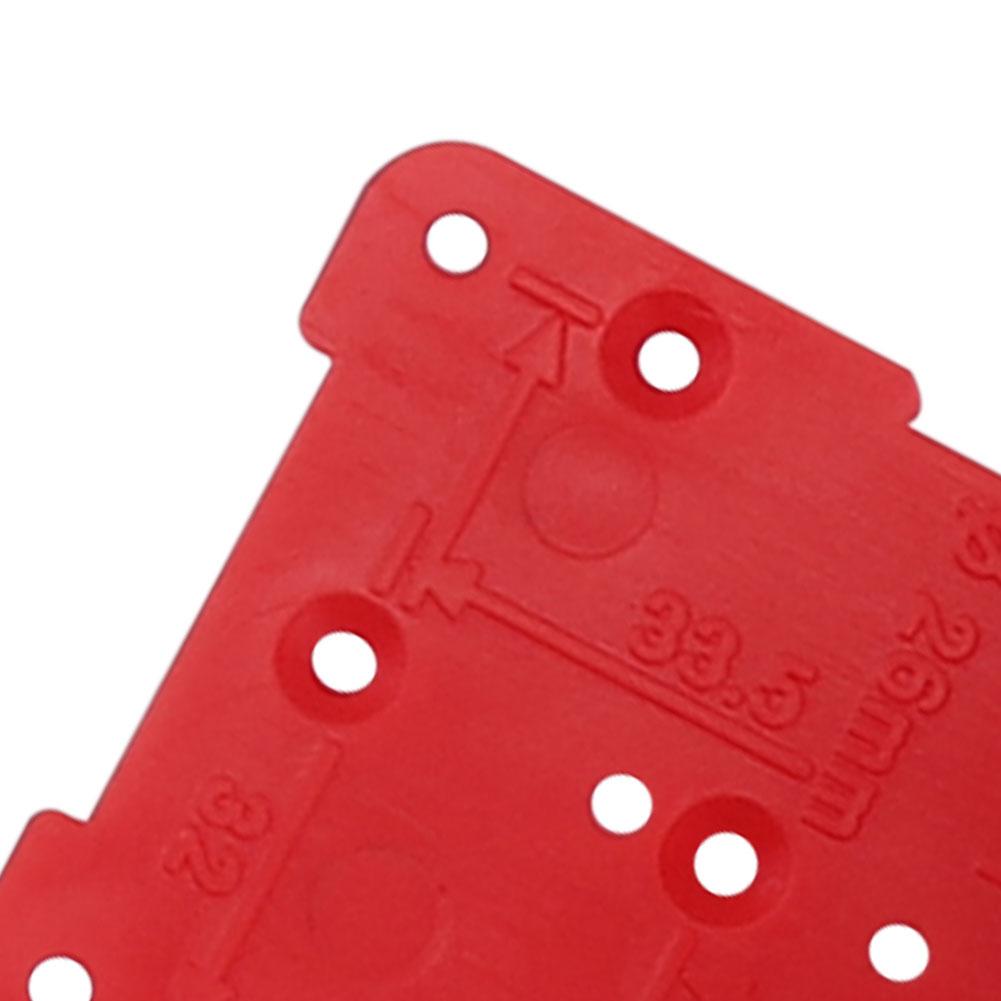 28/37mm Hinge Installation Jig Plastic Positioning Mark Template Woodworking Punch Opener Locator for Cabinets Installation