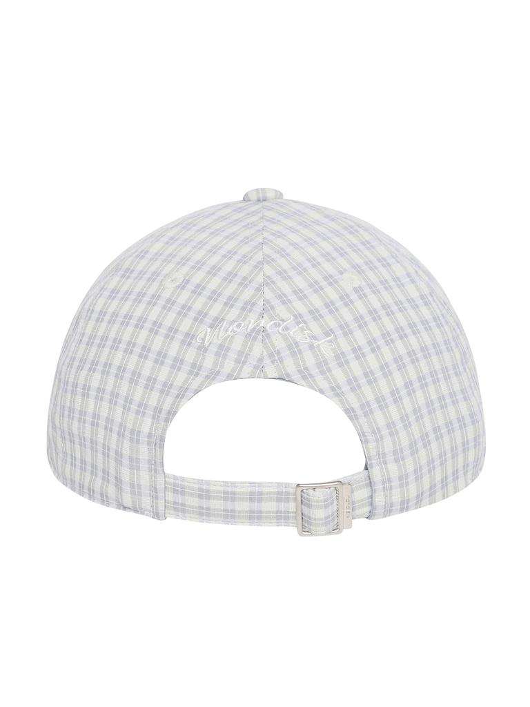 NORDISK [Sopung] Check Ball Cap_Ice Blue