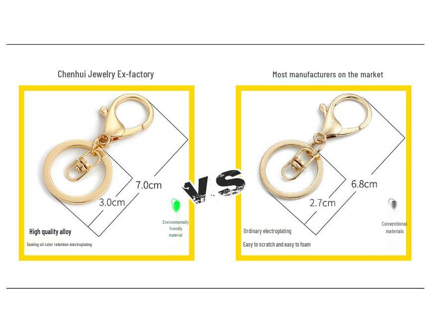 Unicorn Pendant Keychain with Diamond Inlay and Enamel Design