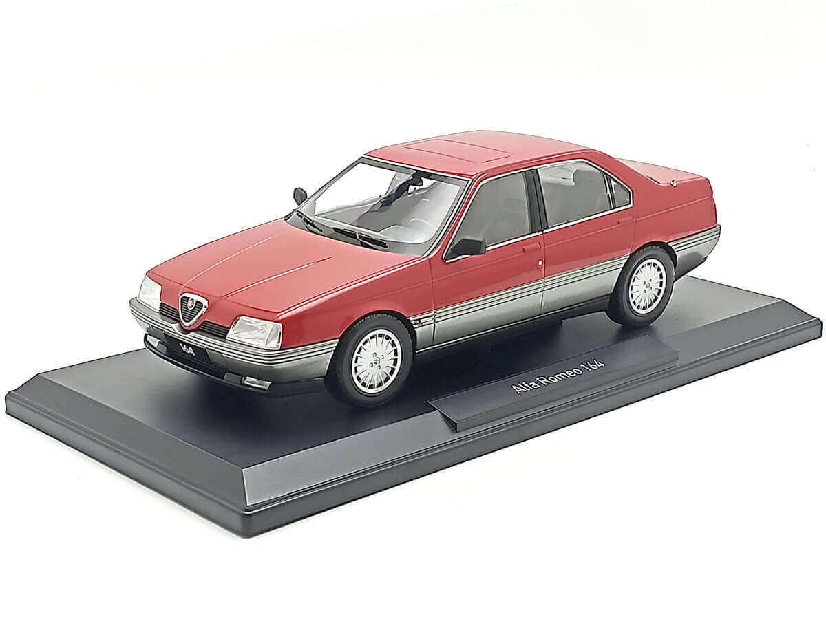 Norev Alfa Romeo 164 1991 Rosso Alfa 1/18