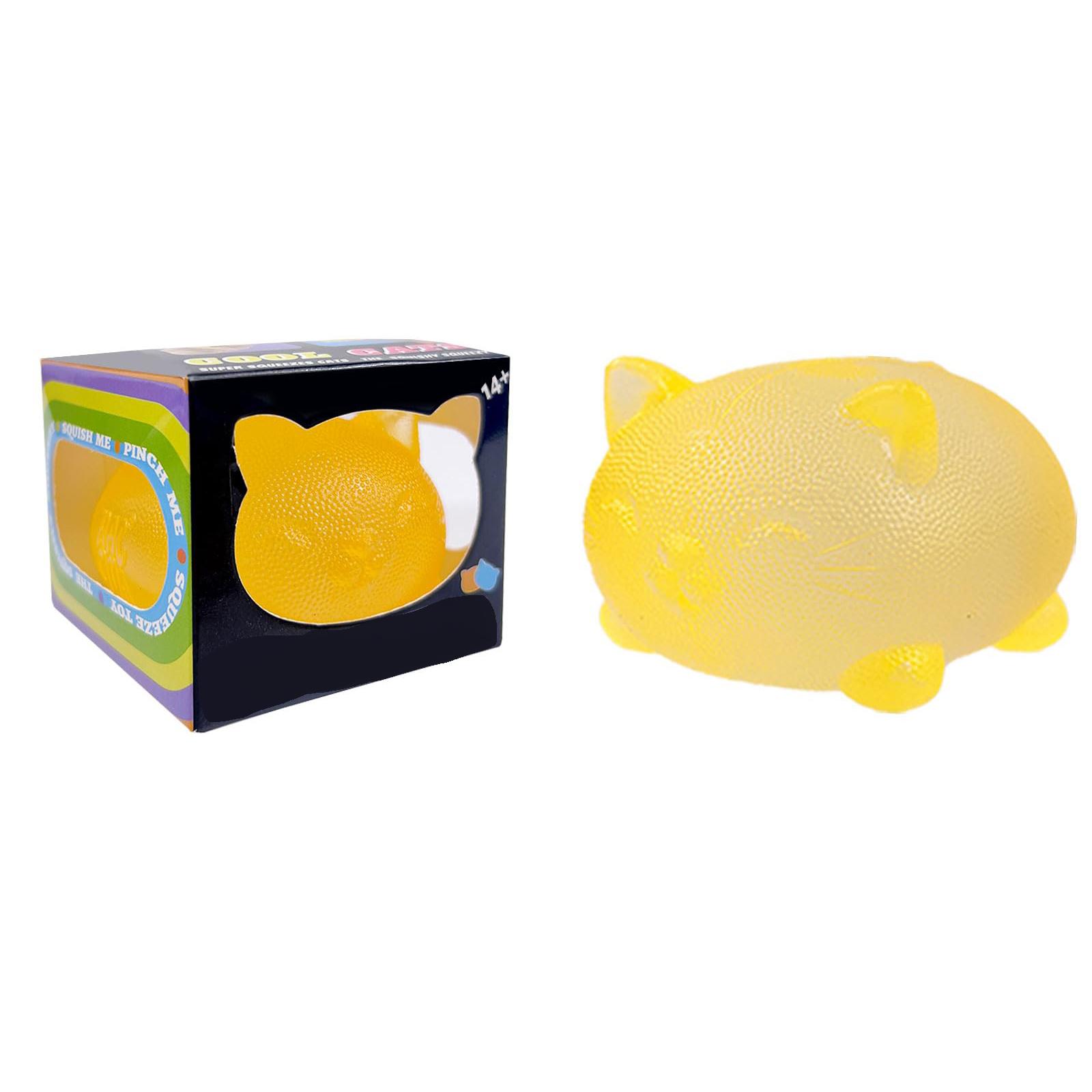 

Cat Shaped Squeeze Toy Squeeze Toy for Stress Relief and Relaxation Squeeze Toy for Office Home and Travel Squeeze Toy in Gift Box One Size