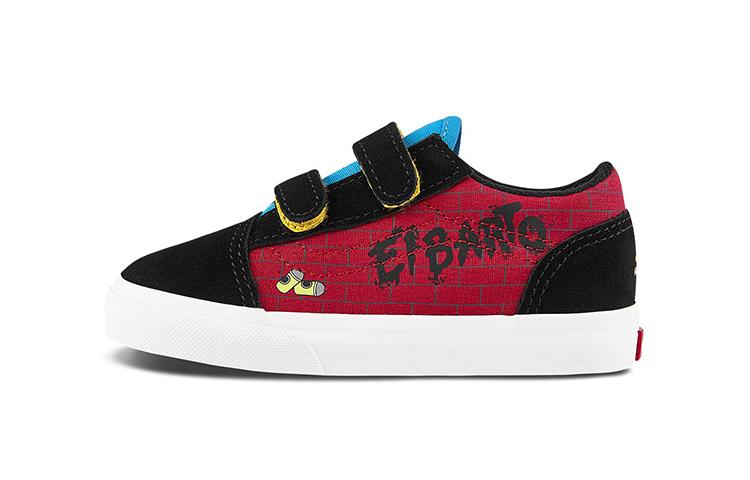 Vans Old Skool V The Simpsons El Barto TD VN0A38JN17A 24.5