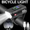 LED Bicycle Front Light 10W 6 Modes USB Rechargeable Mountain Road Bike Front Lamp Waterproof Cycling Equipment