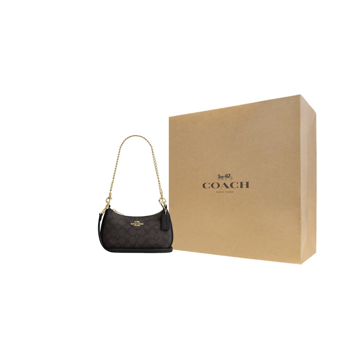 COACH Teri20 Mākslīgās Ādas Pārnēsājama Crossbody