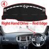 Dash Board Mat for Dodge Charger LD 7th Generation 2011- Dashboard Cover Anti-Slip Mat Protect Pad Sunshade Carpet Rug