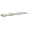 Bench Cushion SOEST 100percent  Polyester White 180 x 40 x 8 cm
