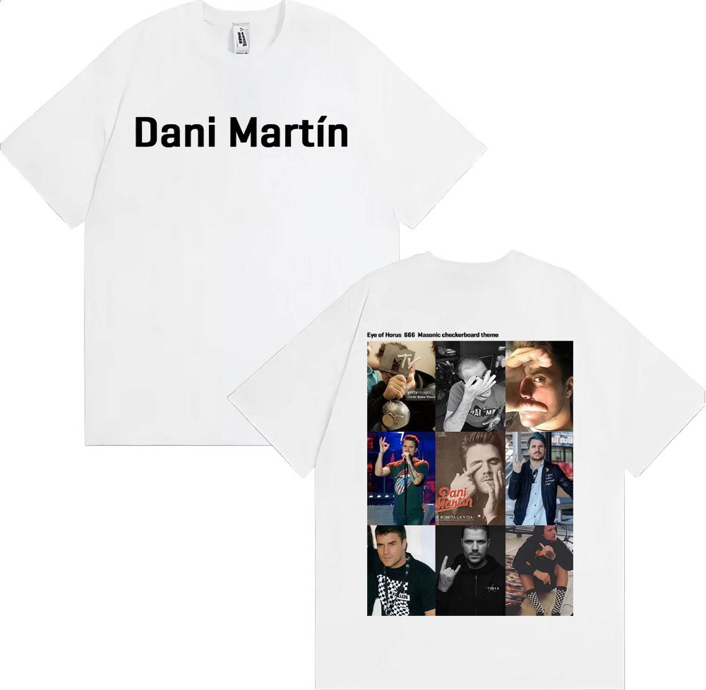 Rapper Dani Martin Album Cover Printed Tshirt Men Fashion Gothic High Street Tee Shirt Unisex Casual ONeck 100 Cotton T Shirt