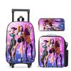 Kpop Witch Hunters Casual Backpack Digital Printing Men'S And Women'S Commuter Backpack Rod Backpack Student Bag