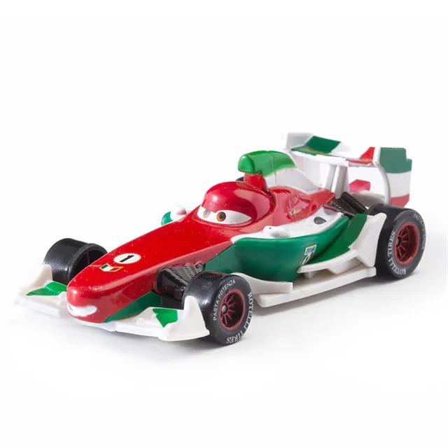 Bilar leksak Pixar Cars Blixten McQueen Jackson Storm Bärgarn Sally Sheriffen 1 : 55 Legering Tryckgjutning Miniatyrbil Pojke Julklapp