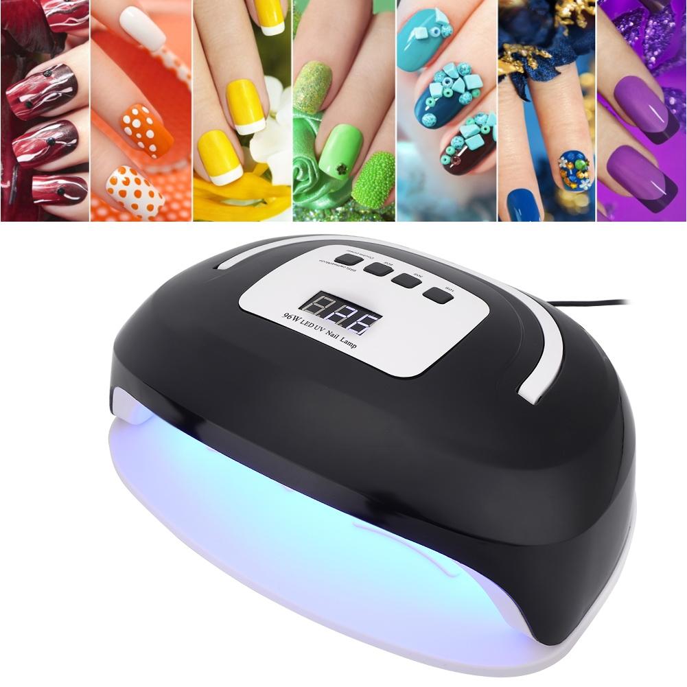 96W Professionelle LED UV Gel Nagellack Trockner Lampe Nagelhärtungsmaschine