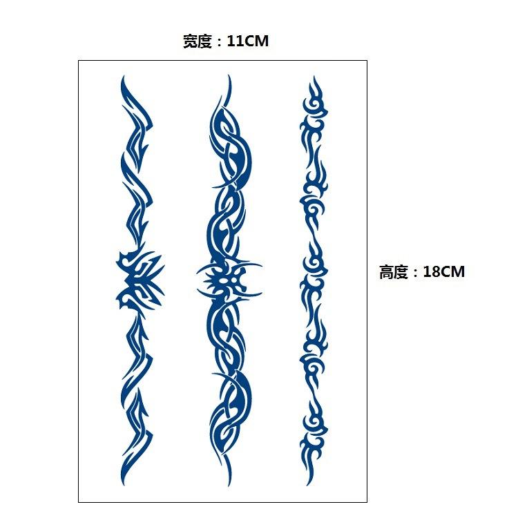 Stopniowa Zmiana Geometryczny Ziołowy Sok Lis Wieloryb Syrena Symulacja Naklejka Tatuaż, Kalkomania do Transferu Wodnego