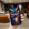 NH14 Cartoon Art Eule Handyhülle für OPPO A40 A60 A80 A15 A16 A16K A12 A17 A17K A54 A54S A53 A53S A55 A56 A57 A98 F23