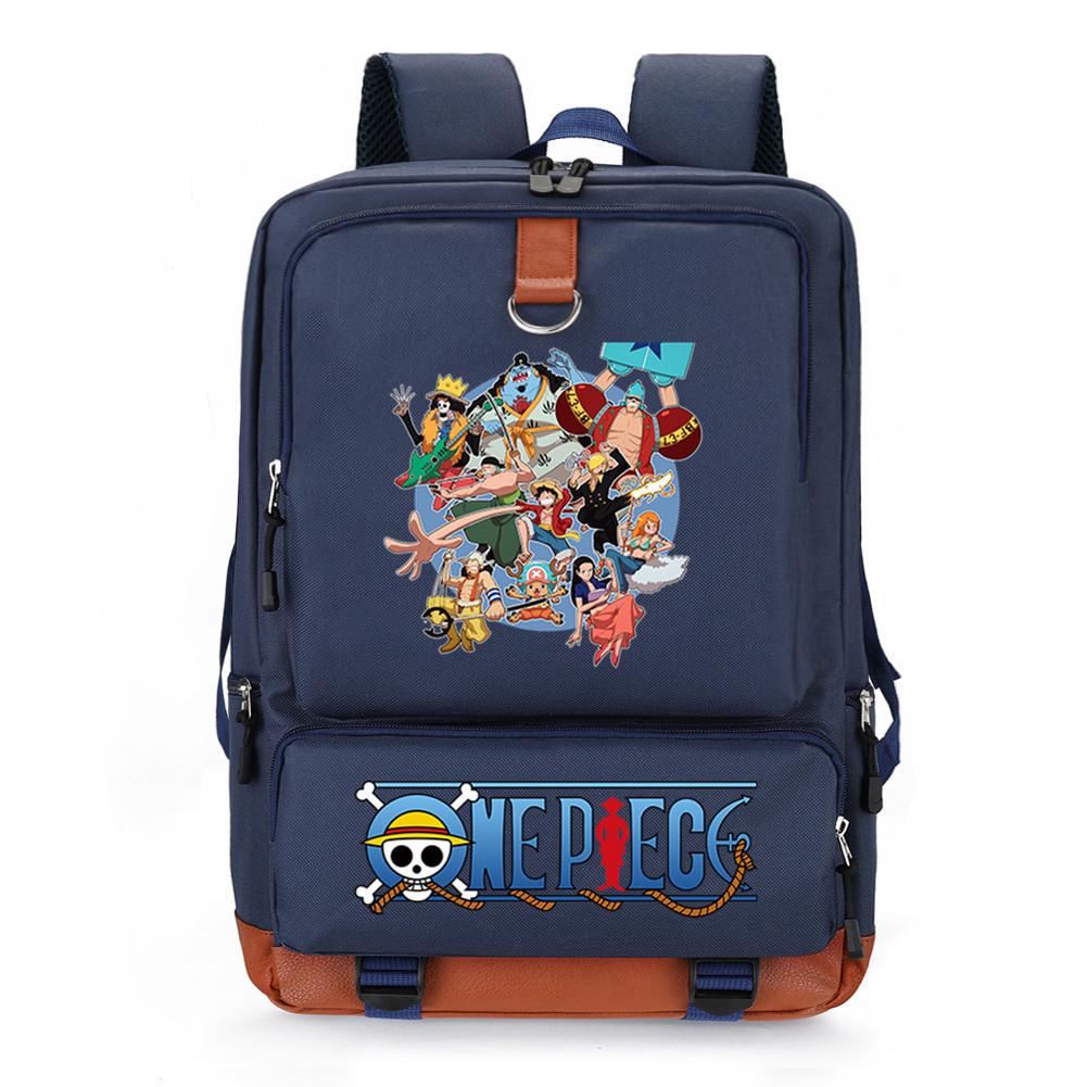 Popular Animation Peripheral Backpack Computer Bag Junior High School Students Personality Large Capacity Schoolbag