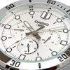 Casio Standard Quartz Men's Watch MTP-VD300D-7E Multi-Axis 24-Hour Silver Metal Band