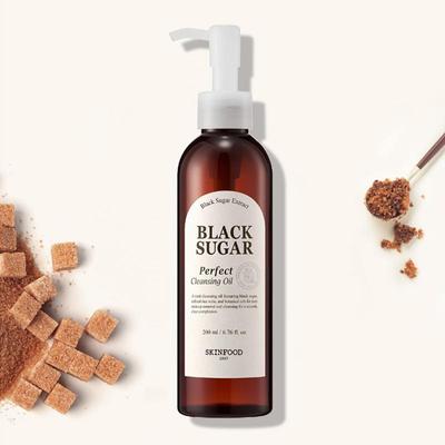 SKIN FOOD Black Sugar Perfect Cleansing Oil 200ml (3 Options)