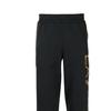 Emporio Armani SS22 EA7 Series Solid Color Logo Print Elastic Waist Straight Leg Sports Pants Men Pants Black 8NPPC2-PJ05Z-1583