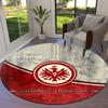 Eintracht Frankfurt Round Area Rug,Carpet Rug for Living Room Bedroom Sofa Playroom Decor,Non-slip Floor Mat