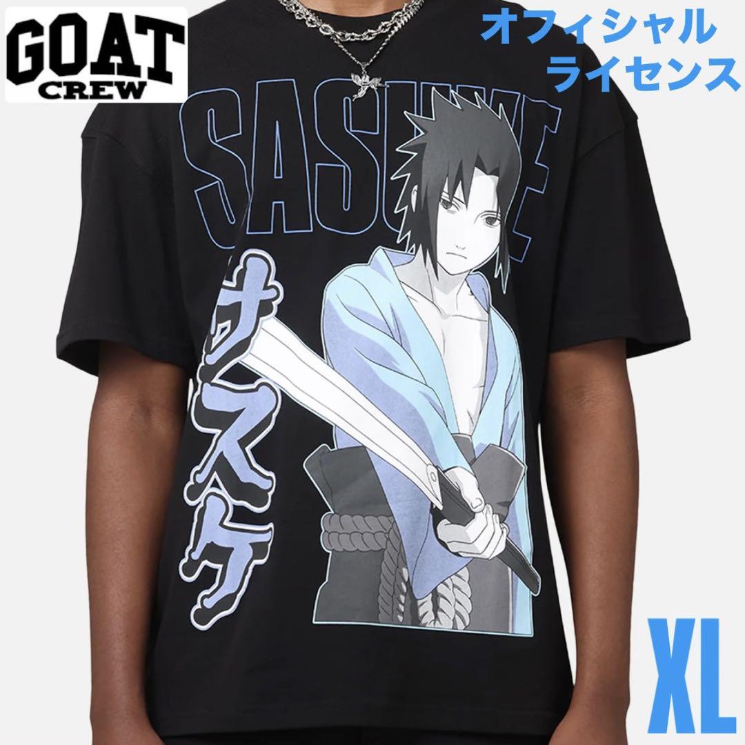 

[USED] GOAT CREW NARUTO Sasuke T-Shirt XL Vintage Anime