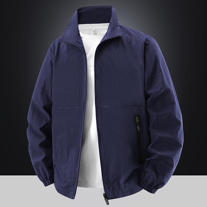 Men's coat 2025 new jacket jacket jacket fashion trend loose casual windproof