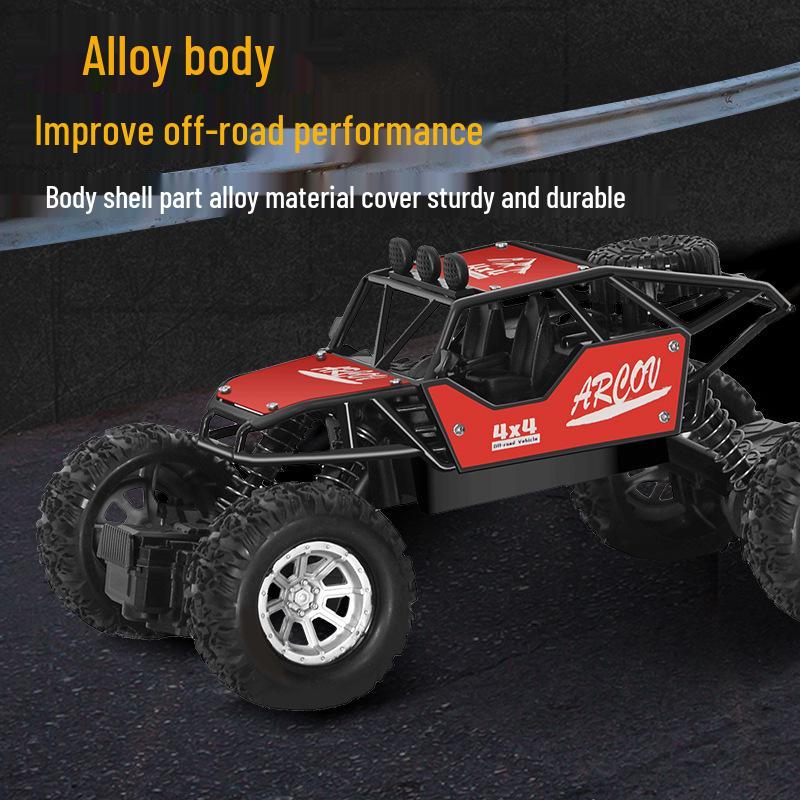 XL Remote Control Drifting Off-Road Vehicle: 4WD Climbing & High-Speed Rechargeable Toy Car