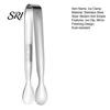 Rose Gold Ice Clip Clamp Stainless Steel Electroplated Tongs Durable Food Grade Rust-resistant for Bar Kitchen Sugar Cube Tong Set