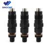 3PCS Fuel Injectors H1600-53000 16001-53002 16001-53000 For Kubota D722 D782 D902 Z402 Z482 Z602 Engine G2160 G1800