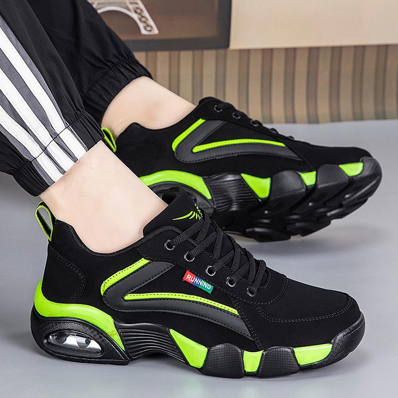 TUINANLE Spring Sneakers Men's Outdoor Breathable Walking Sneakers Soft Sole Men Driving Shoes