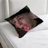 Singer MMilo J  Fashion Square Pillow Case Durable Throw Pillow Cover for Sofa Couch Chair