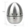 Cooking Tools Kitchen Timer Stainless Steel Egg 60 Minutes Mechanical Alarm Time Clock Counting cute kitchen  egg timer